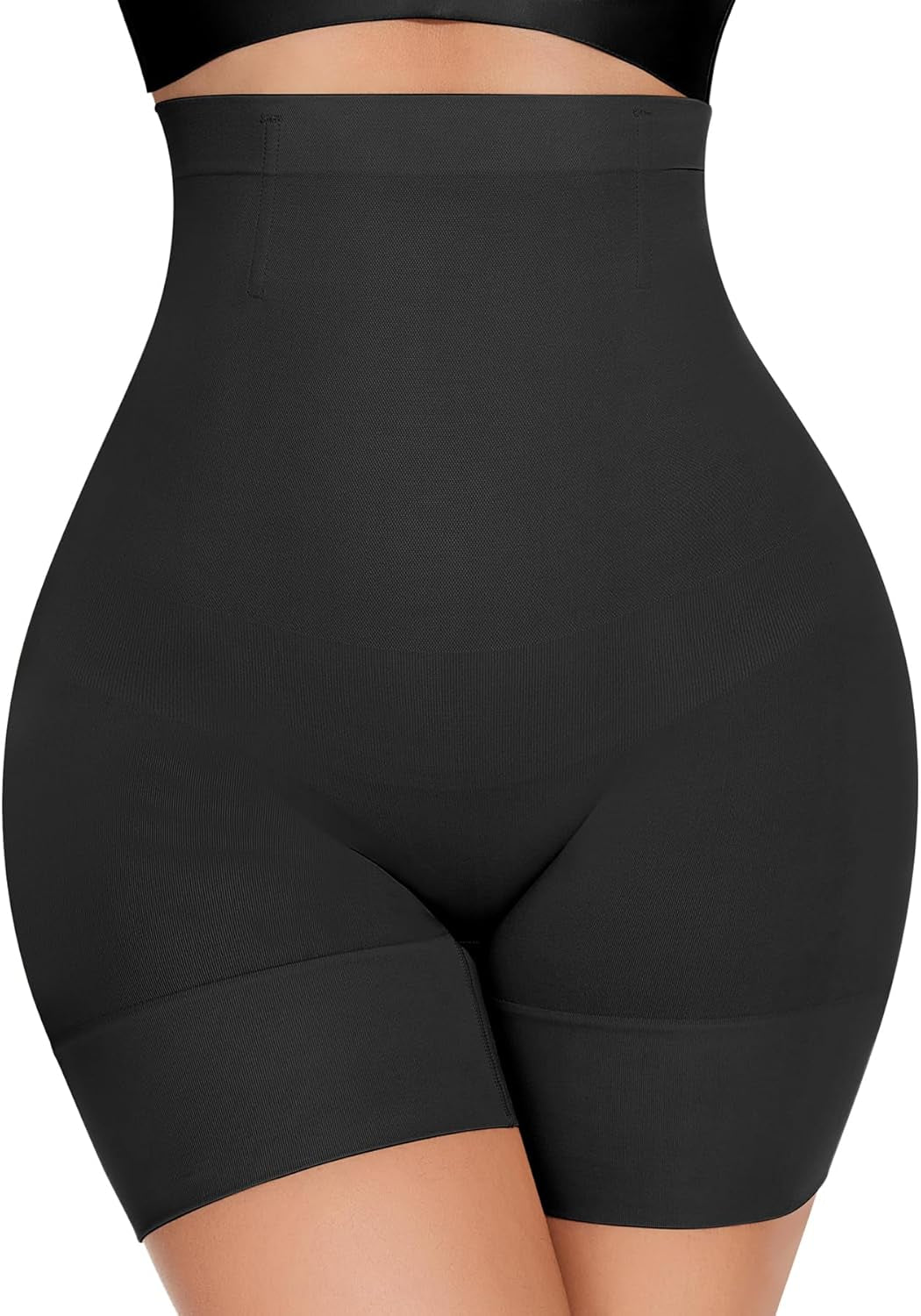 High Waisted Tummy Control Shapewear Shorts for Women - Thigh Slimmer Girdles Under Dress