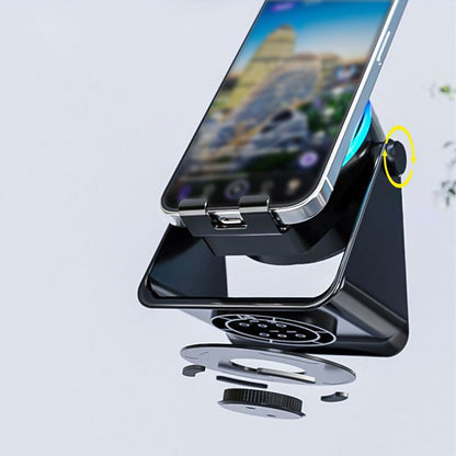Bluetooth Wireless Induction Speaker & Cell Phone Stand - Ultimate Sound Experience!